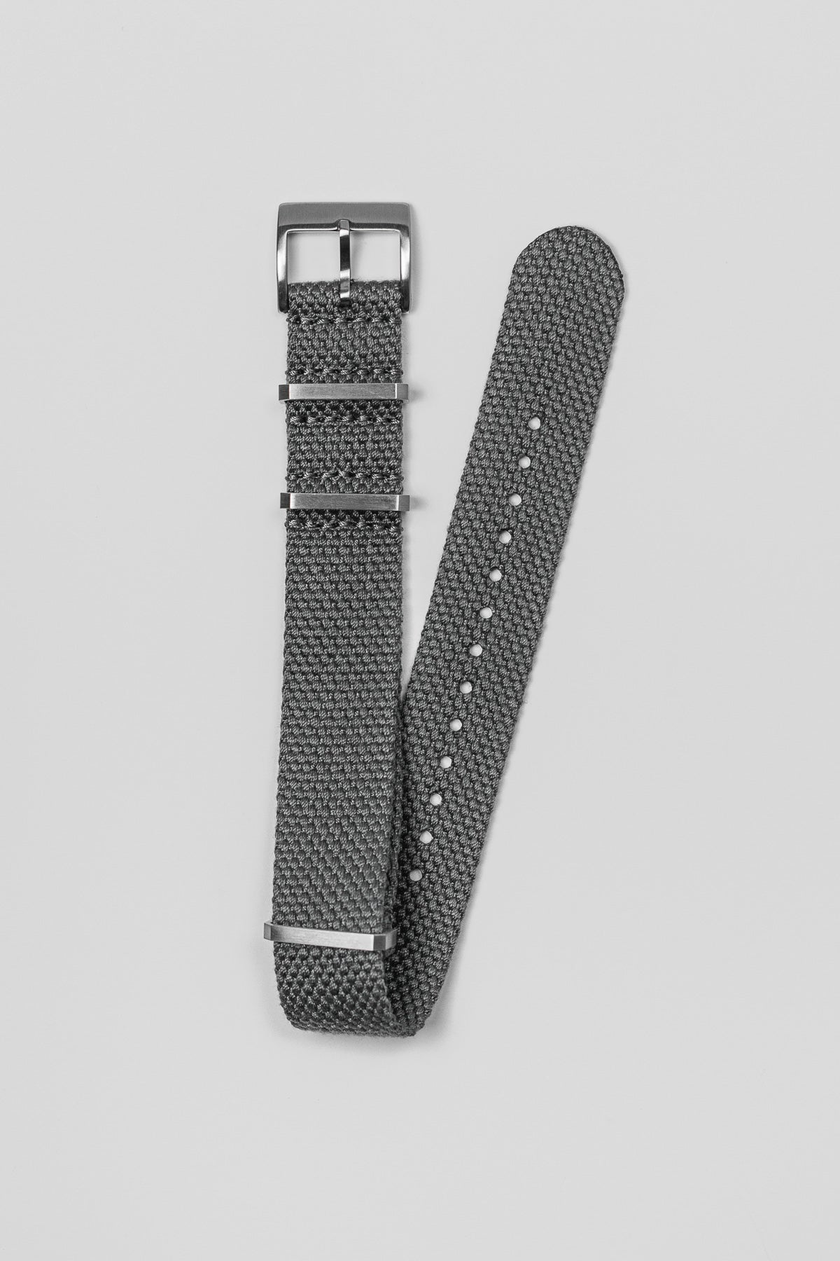 Hemp NATO Strap Grey Fratello Shop