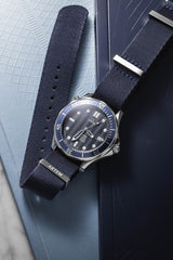 Artem Nylon Strap Navy Blue