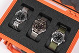Fratello Elements Peli-Case 3 watch Orange