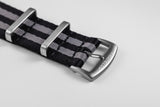 Seatbelt NATO Grey/Black