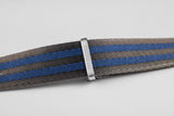 Seatbelt NATO Grey/Blue