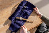 Atelier Romane × Fratello  Six Watch Roll Blue