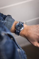 Artem Nylon Strap Summer Blue