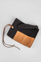 Atelier Romane × Fratello Dual watch roll Cognac