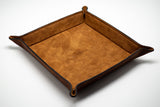 Fratello Valet Tray Brown Leather