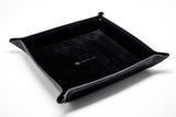Fratello Valet Tray Black Leather