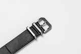 Leather NATO Strap Black