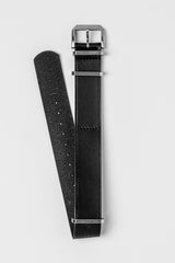 Leather NATO Strap Black