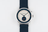 Fratello × NOMOS Glashütte Weltzeit "Blue Panda"