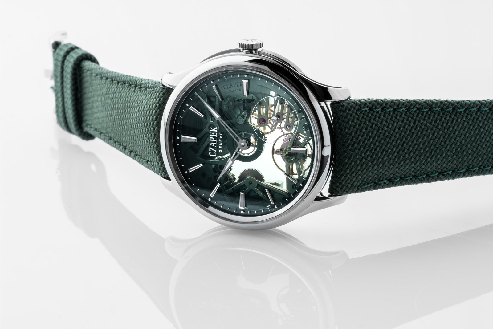 Czapek × Fratello Promenade Transparencies “Viridian Green