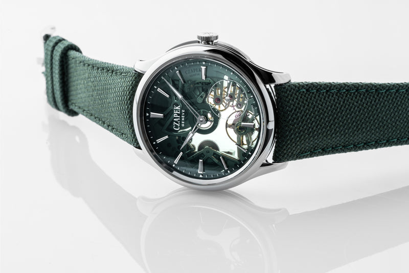 Czapek × Fratello Promenade Transparencies “Viridian Green”