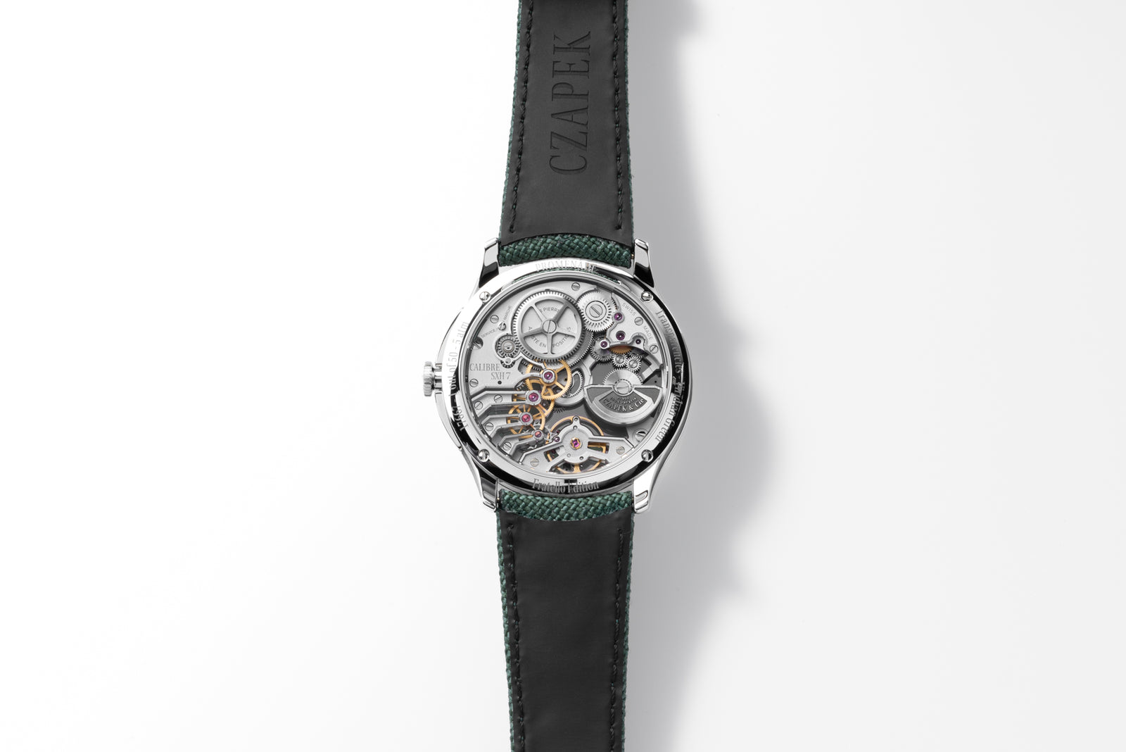 Czapek × Fratello Promenade Transparencies “Viridian Green
