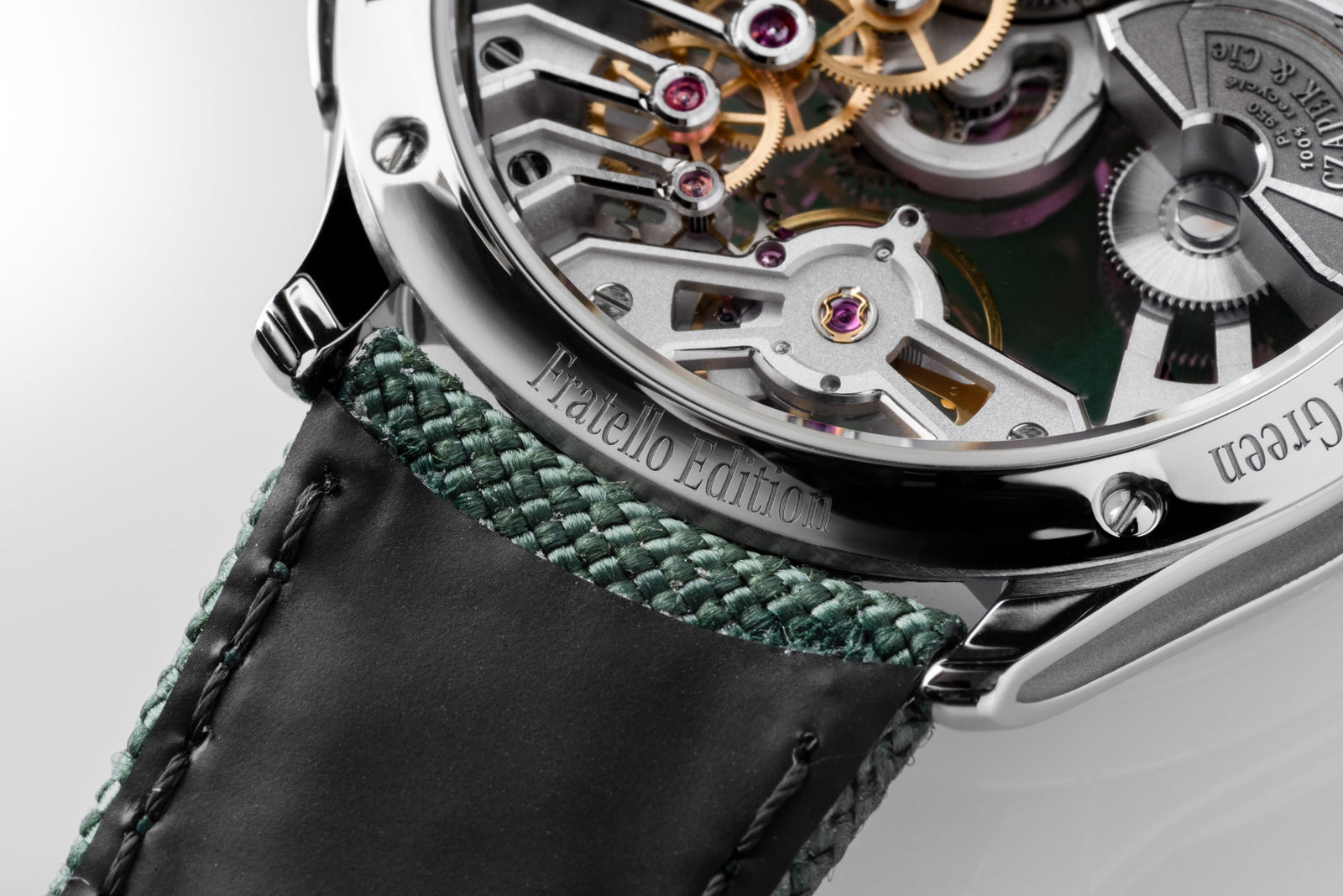 Czapek × Fratello Promenade Transparencies “Viridian Green