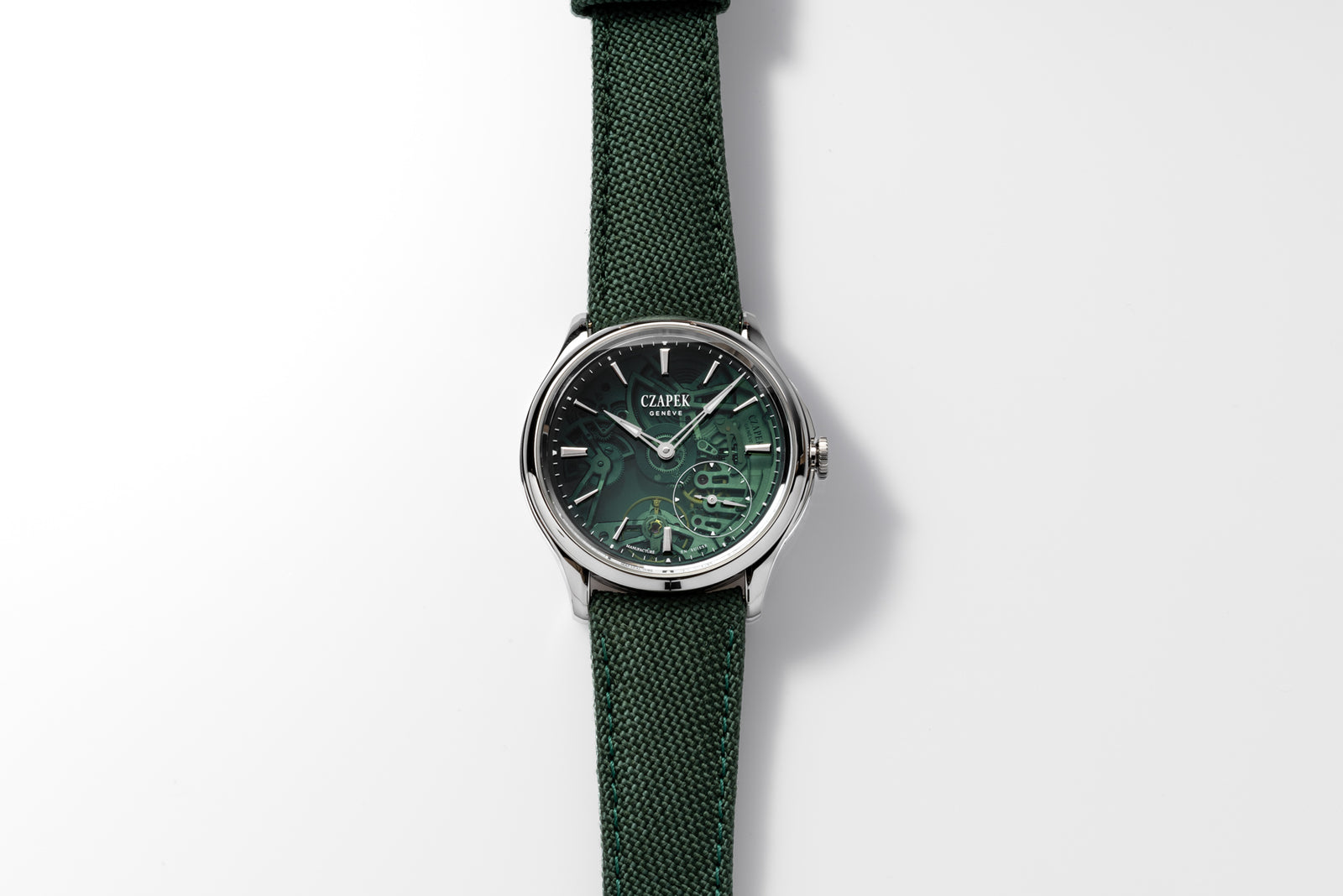 Czapek × Fratello Promenade Transparencies “Viridian Green
