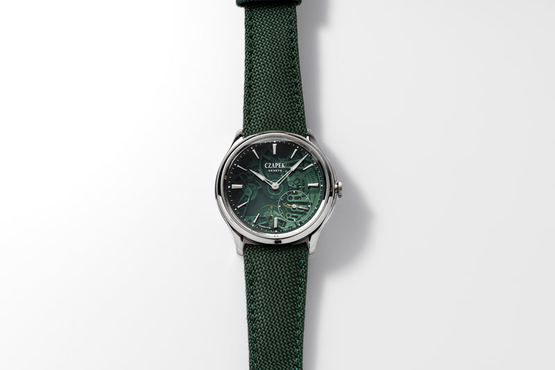 Czapek × Fratello Promenade Transparencies “Viridian Green”