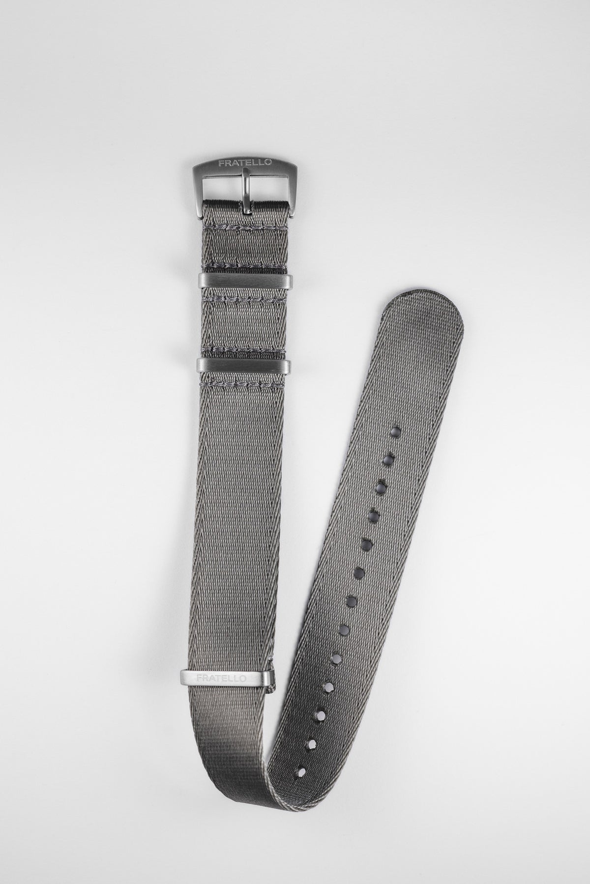 Seatbelt NATO Grey Fratello Shop