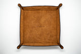 Fratello Valet Tray Brown Leather
