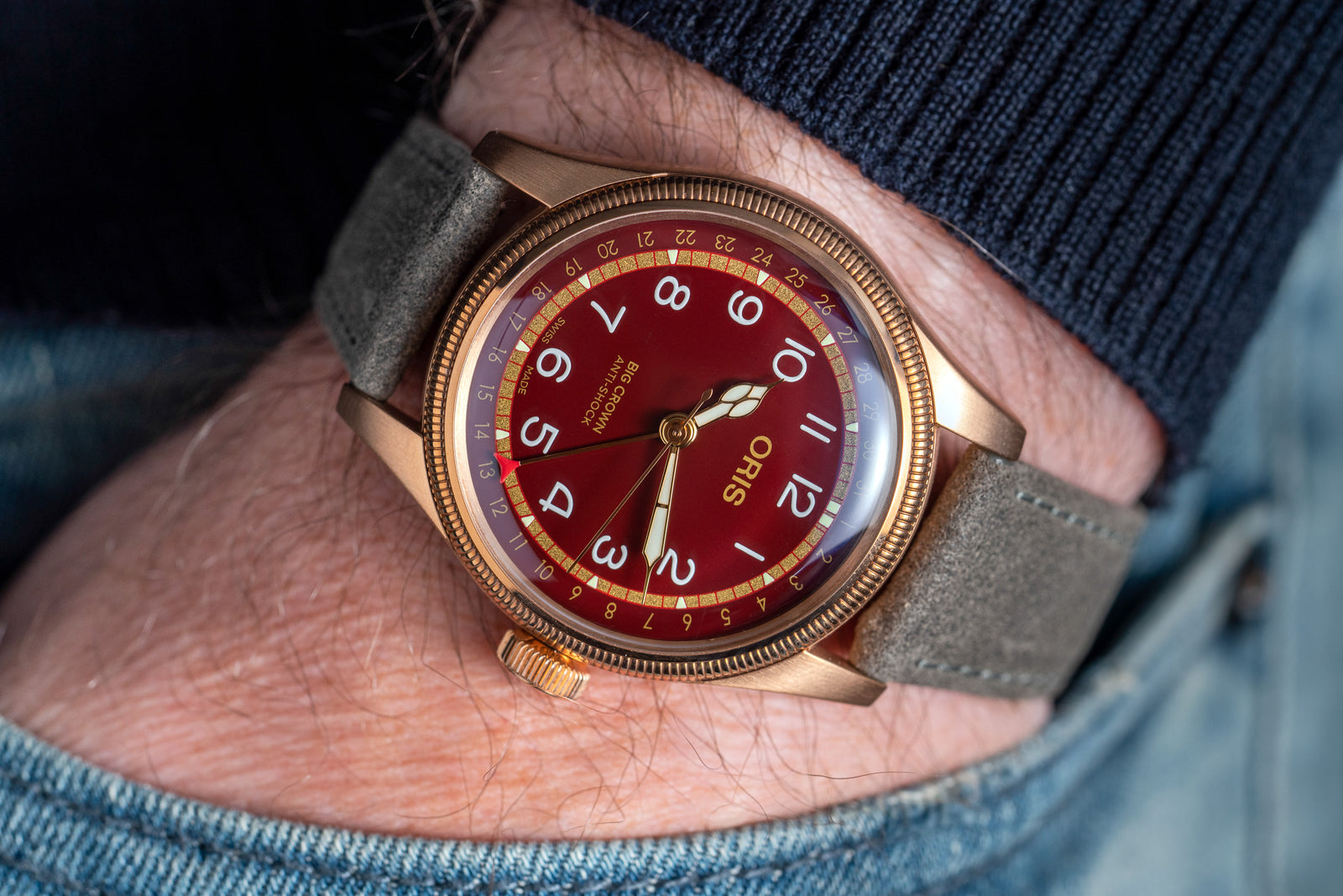 Fratello x Oris Big Crown Bronze Pointer Date – Fratello Shop