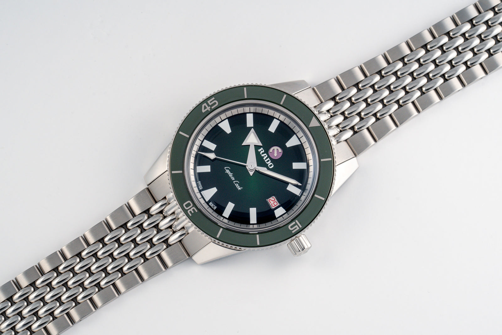 đồng Hồ Rado Captain Cook 38mm Rado Automatic Captain Cook Rado