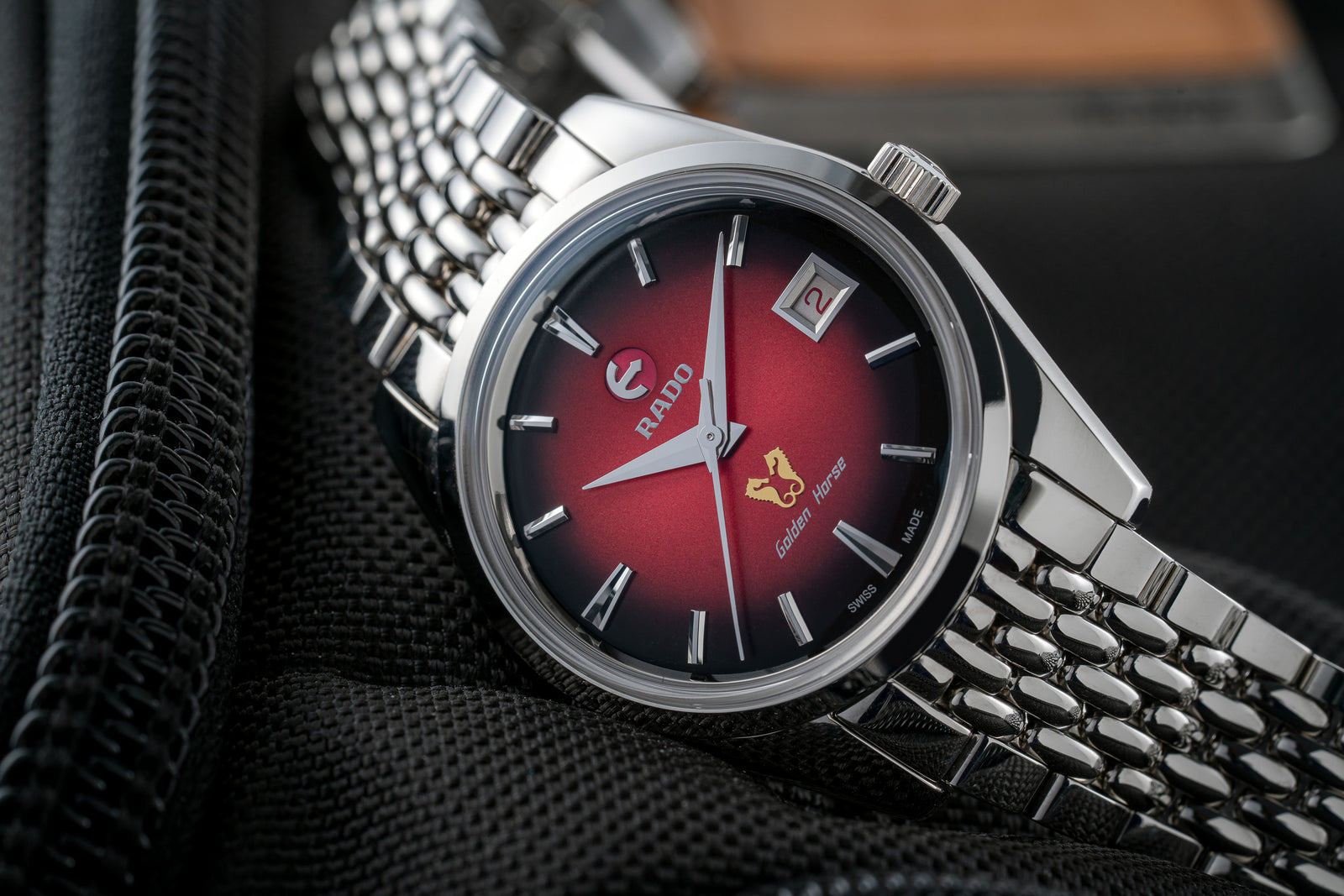 Rado Golden Horse 1957 Automatic Red Fratello Shop